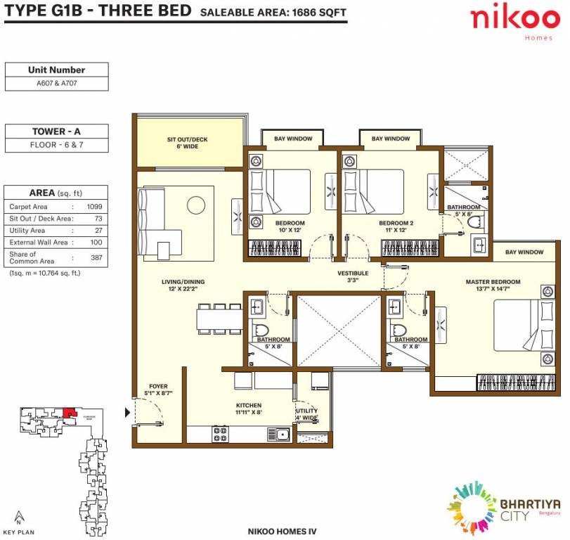 Floor Plan nikoo homes 4 Floor Plan Floor Plan
