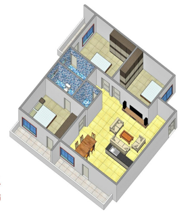 Floor Plan the elegant habitat Floor Plan Floor Plan