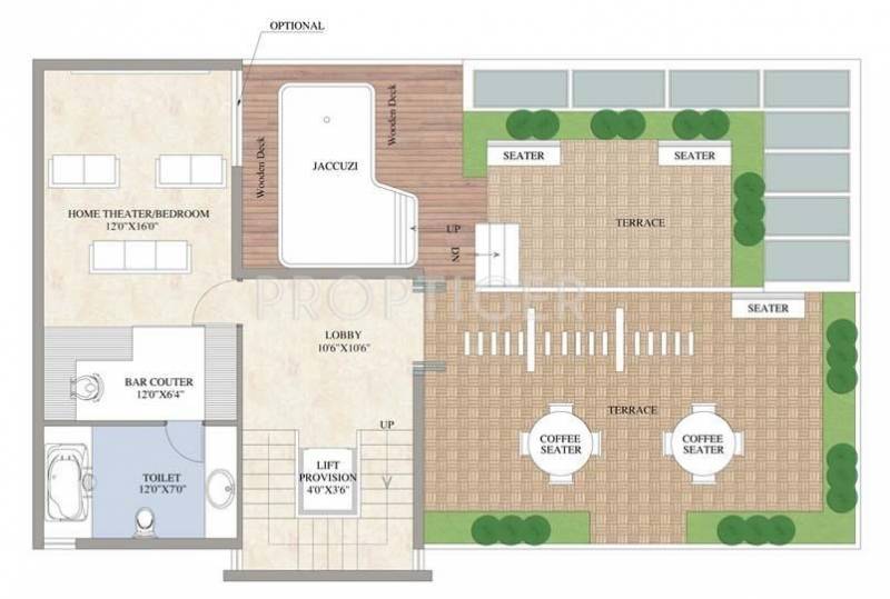 MV Sundridge (4BHK+5T (4,400 sq ft)   Servant Room 4400 sq ft)