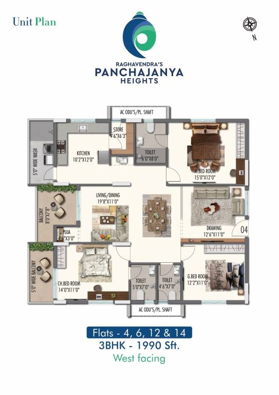 Floor Plan panchajanya heights Floor Plan Floor Plan