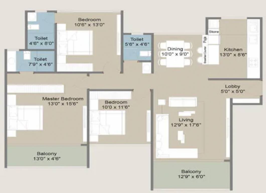 Floor Plan pride of chinchwad Floor Plan Floor Plan