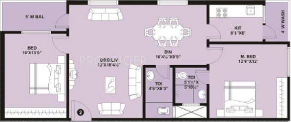 Sai Pragathi Pride (2BHK+2T (917 sq ft) 917 sq ft) Sai Pragathi Pride (2BHK+2T (917 sq ft) 917 sq ft)