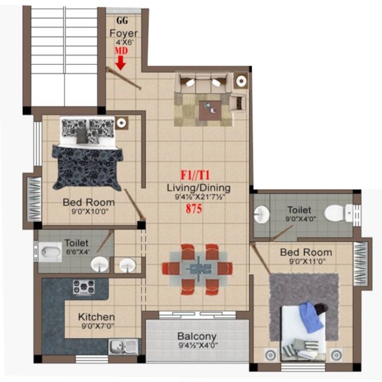 Floor Plan sri sai ram flat Floor Plan Floor Plan
