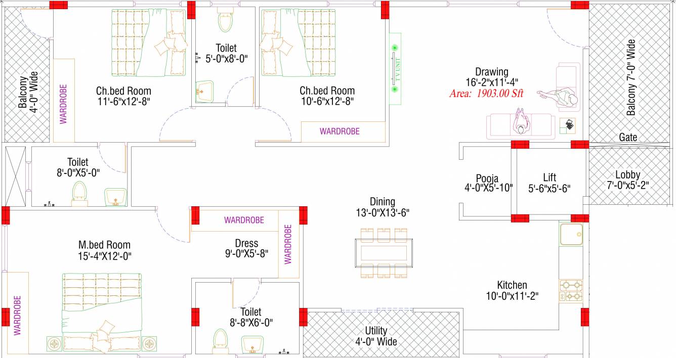 Floor Plan balaji enclave Floor Plan Floor Plan