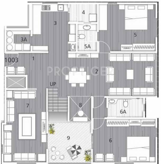 Soham Dev Tranquil (4BHK+3T (2,264 sq ft) + Pooja Room 2264 sq ft)
