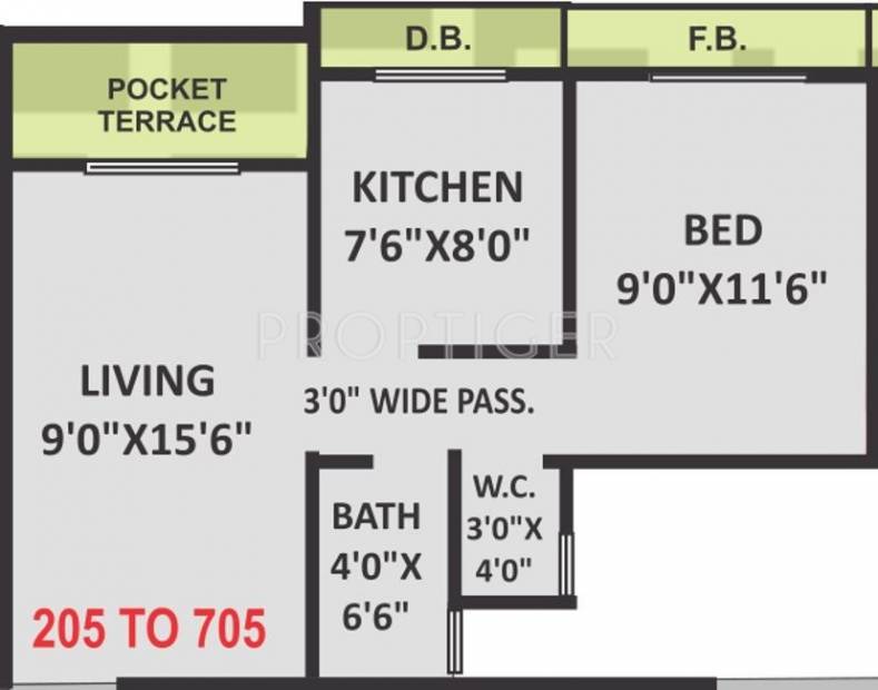 Shree Ganesh Vinayak Enclave (1BHK+1T (560 sq ft) 560 sq ft)