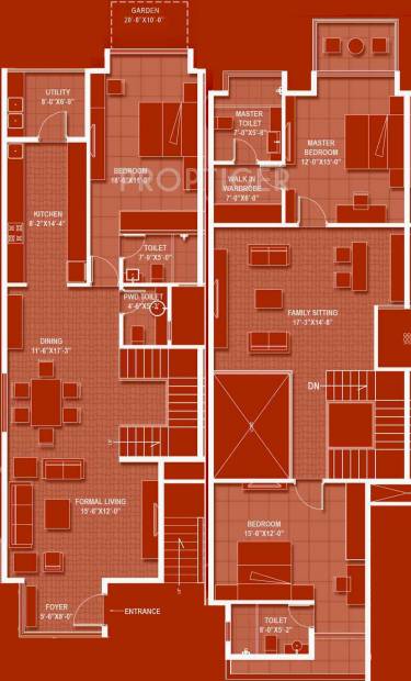Krishvi Gavakshi (3BHK+3T (2,339 sq ft) 2339 sq ft)