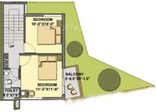 M2 Sai Krishna (2BHK+2T (1,178 sq ft) 1178 sq ft)