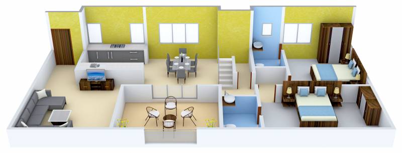 Appaswamy Cerus (4BHK+4T (2,829 sq ft) 2829 sq ft)