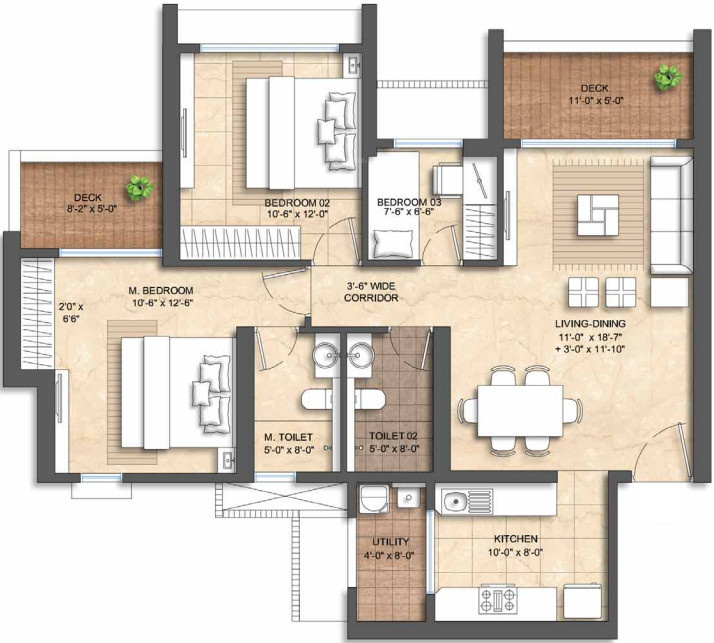 Floor Plan new cuffe parade lodha evoq Floor Plan Floor Plan