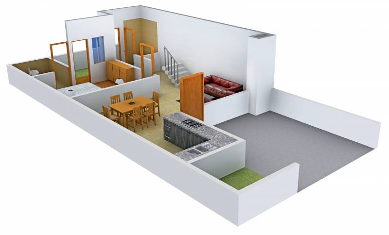 Ajnara London Square (4BHK+5T (2,490 sq ft) + Study Room 2490 sq ft)