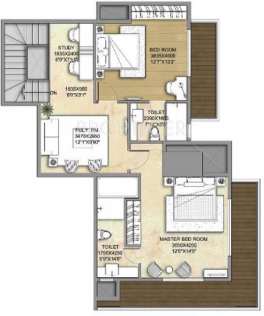 Indiabulls Infraestate Sky Forest (4BHK+4T (3,589 sq ft) 3589 sq ft)