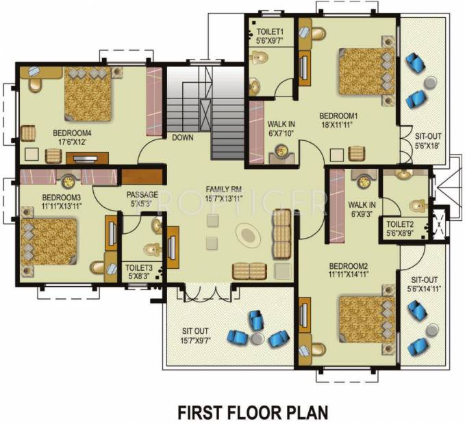 Paranjape Vasant Vihar (5BHK+4T (4,211 sq ft)   Pooja Room 4211 sq ft)