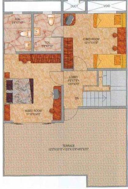Naiknavare Swarvihar (3BHK+3T (1,533 sq ft) 1533 sq ft)