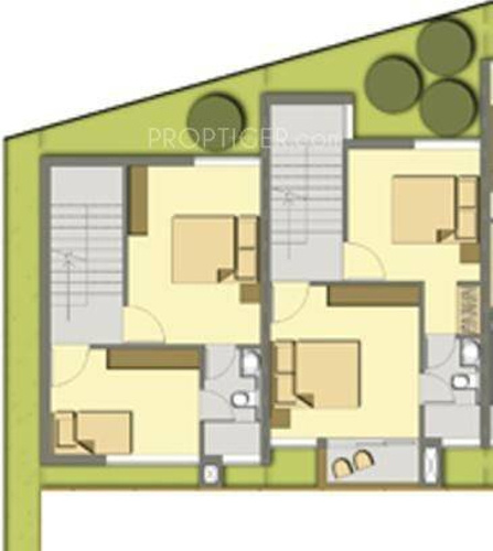 M2 Sai Krishna (3BHK+3T (1,350 sq ft) 1350 sq ft)