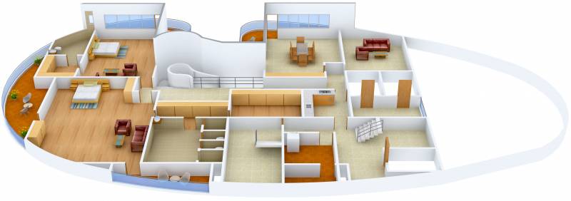 Krrish The Eiffel (5BHK+5T (15,000 sq ft)   Servant Room 15000 sq ft)