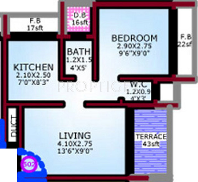 Platinum Om Sai Residency (1BHK+1T (685 sq ft) 685 sq ft) Platinum Om Sai Residency (1BHK+1T (685 sq ft) 685 sq ft)