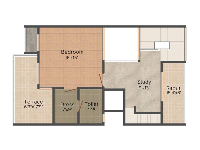 Axr Zeus (4BHK+4T (4,580 sq ft) + Servant Room 4580 sq ft)