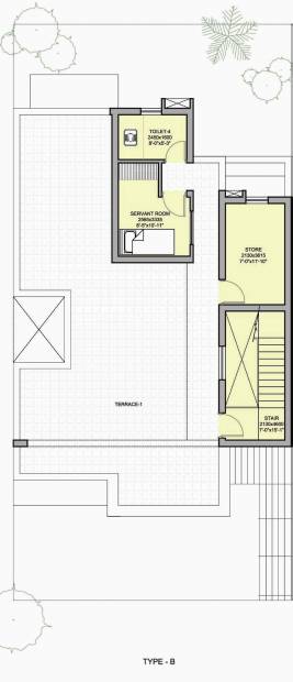 Vatika Signature Two (3BHK+4T (4,647 sq ft)   Servant Room 4647 sq ft)