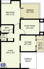 Ram Livogue (2BHK+1T (795 sq ft) 795 sq ft) Ram Livogue (2BHK+1T (795 sq ft) 795 sq ft)