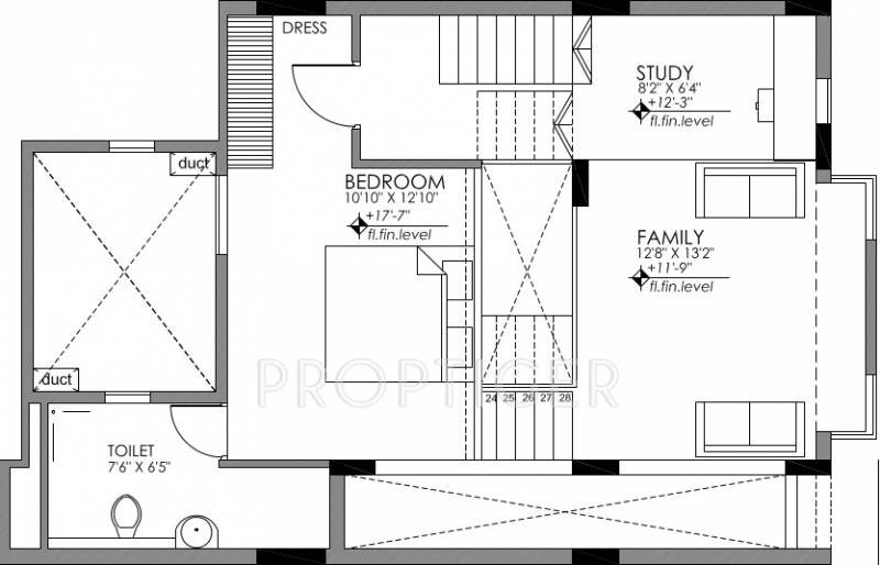 Axis Concept Valencia (3BHK+3T (2,796 sq ft) + Study Room 2796 sq ft)