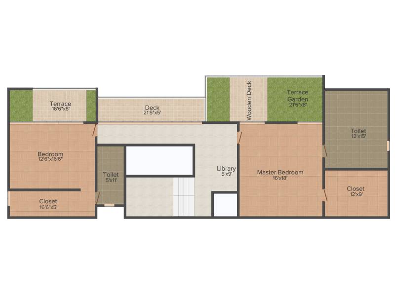 Pooja First Leaf (4BHK+4T (4,541 sq ft) 4541 sq ft)