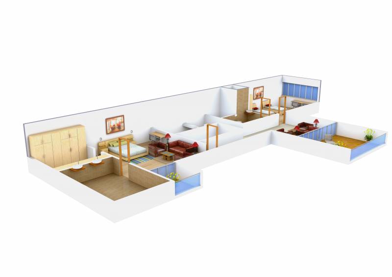 Pooja First Leaf (4BHK+4T (4,685 sq ft)   Servant Room 4685 sq ft)