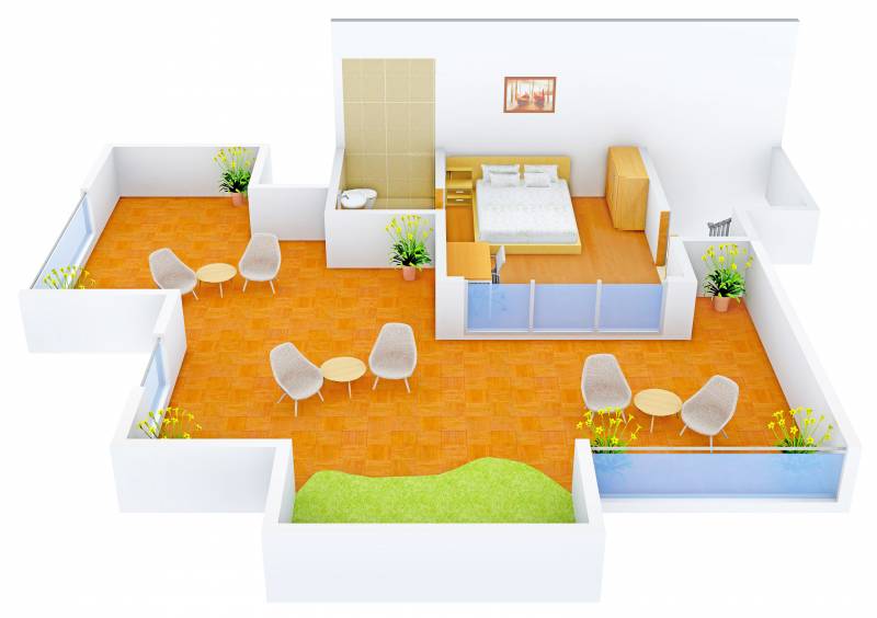 Rushabhdev Sharan Sapphire (4BHK+4T (2,178 sq ft) 2178 sq ft)