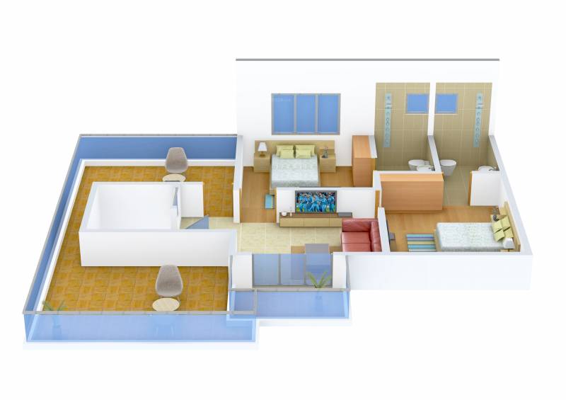 Shreeji Vrindavan Garden (3BHK+4T (1,477 sq ft) 1477 sq ft)