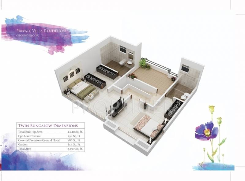 Siddhivinayak Whispering Woods (3BHK+3T (2,415 sq ft) 2415 sq ft)