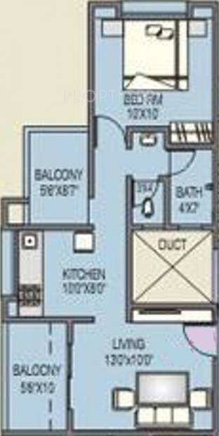 Dharmavat Sunder Sankul (1BHK+1T (670 sq ft) 670 sq ft)