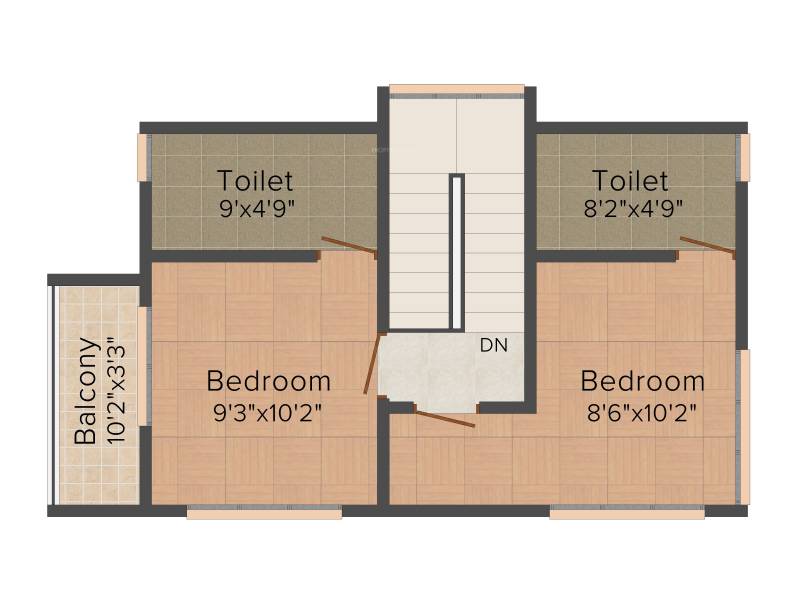 Avigna Celeste (2BHK+2T (1,010 sq ft) 1010 sq ft)