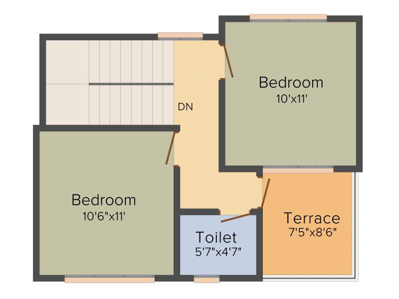 Apni Amar Bhuwan (3BHK+2T (1,100 sq ft) 1100 sq ft)