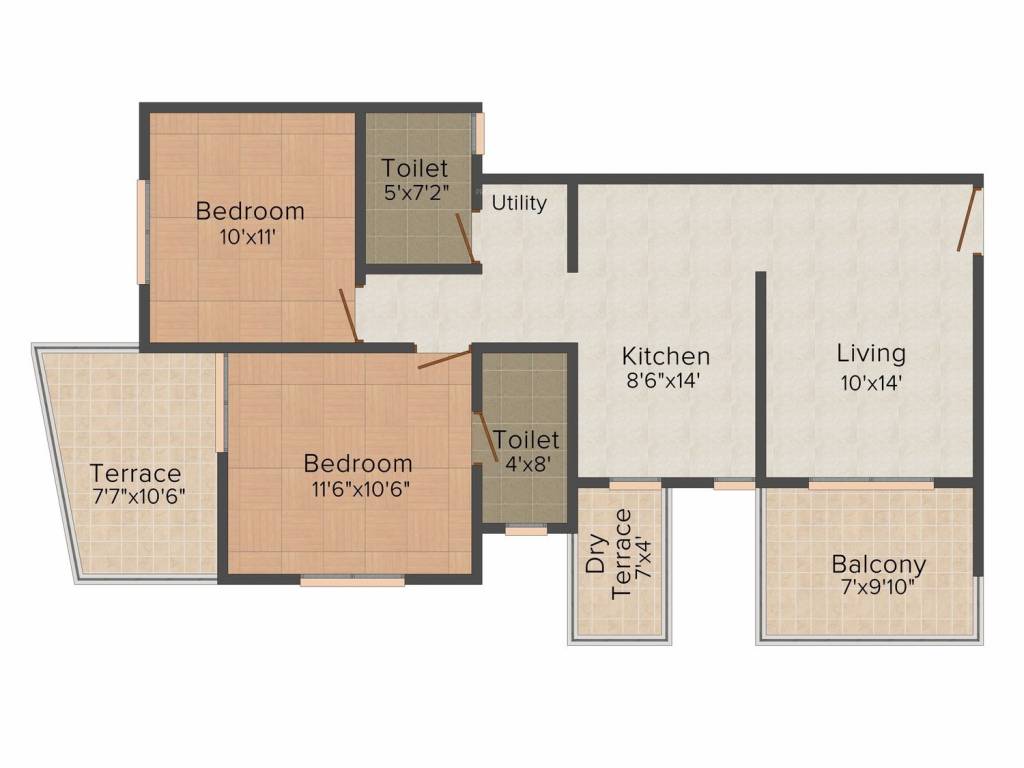 Yashada Panache (2BHK+2T (1,000 sq ft) 1000 sq ft) Yashada Panache (2BHK+2T (1,000 sq ft) 1000 sq ft)