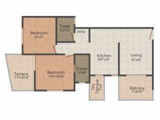 Yashada Panache (2BHK+2T (1,000 sq ft) 1000 sq ft) Yashada Panache (2BHK+2T (1,000 sq ft) 1000 sq ft)