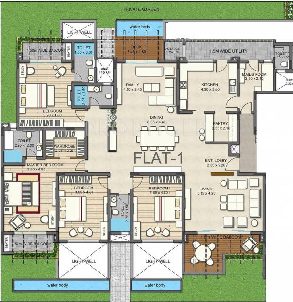 Value Nusa Dua Chromatic (4BHK+4T (3,500 sq ft)   Servant Room 3500 sq ft)