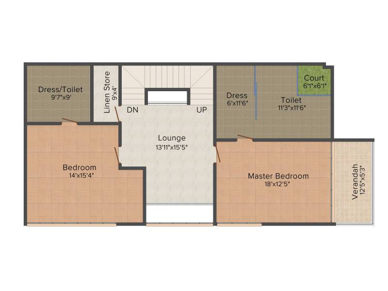 Paghadi Amaranthus Villas (4BHK+4T (4,878 sq ft) 4878 sq ft)