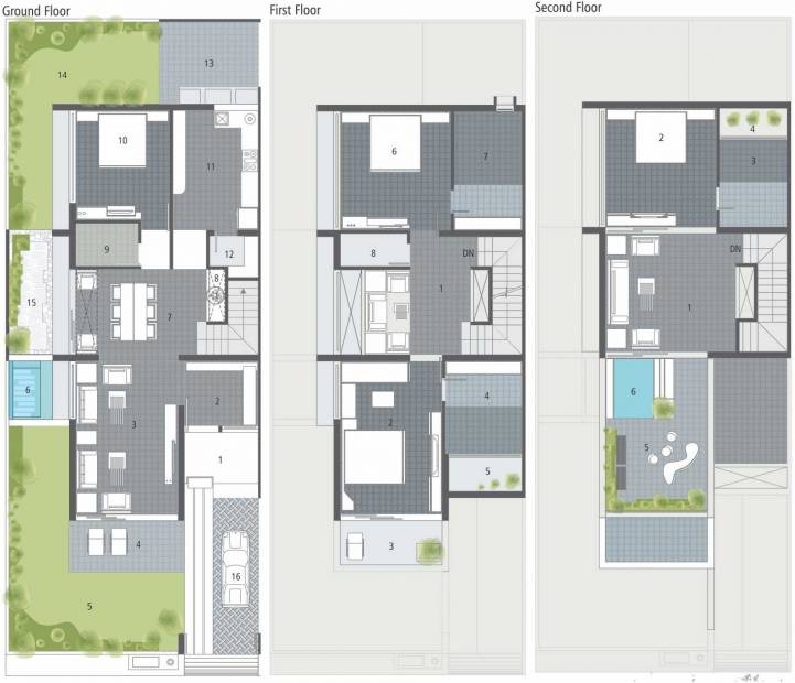 Paghadi Amaranthus Villas (4BHK+4T (3,555 sq ft) 3555 sq ft)
