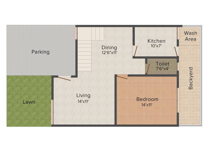 Essarjee Sampada (3BHK+2T (1,292 sq ft) 1292 sq ft)