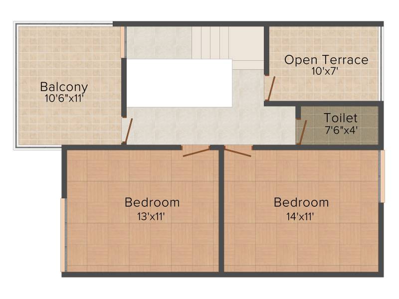 Essarjee Sampada (3BHK+2T (1,292 sq ft) 1292 sq ft)