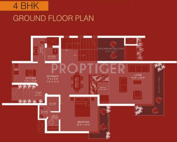 Dean Executive Villas (4BHK+4T (5,500 sq ft) 5500 sq ft)