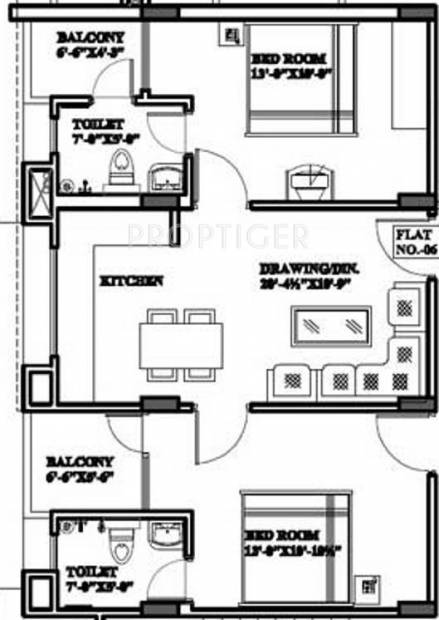Manohar Neelkanth (2BHK+2T (1,200 sq ft) 1200 sq ft)