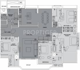 Panchshil Casa 9 (4BHK+5T (4,173 sq ft) + Servant Room 4173 sq ft) Panchshil Casa 9 (4BHK+5T (4,173 sq ft) + Servant Room 4173 sq ft)