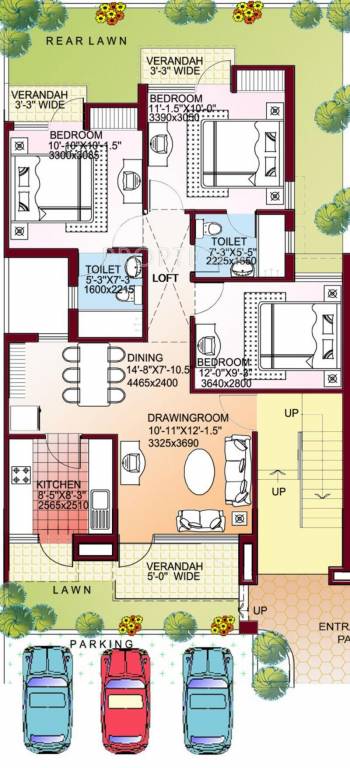 Parsvnath Prerna (3BHK+2T (1,128 sq ft) 1128 sq ft) Parsvnath Prerna (3BHK+2T (1,128 sq ft) 1128 sq ft)