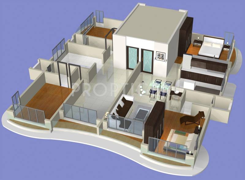 Aayush Aangan (2BHK+2T (1,250 sq ft) 1250 sq ft)