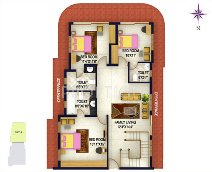 Vishraam Aldebaran (4BHK+4T (3,030 sq ft) 3030 sq ft)