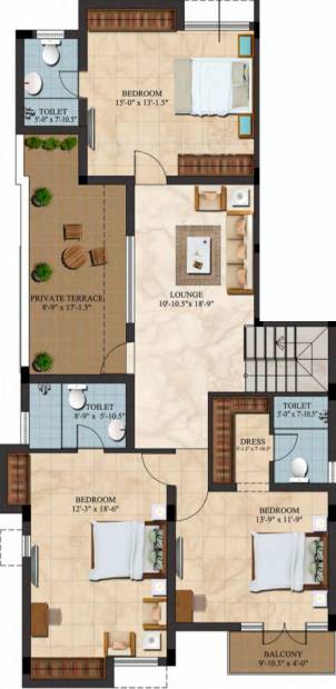 VME Hexad (5BHK+5T (3,478 sq ft) 3478 sq ft)