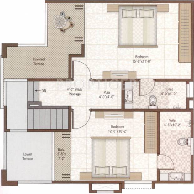 SP Alton Enclave (3BHK+3T (1,900 sq ft) 1900 sq ft)