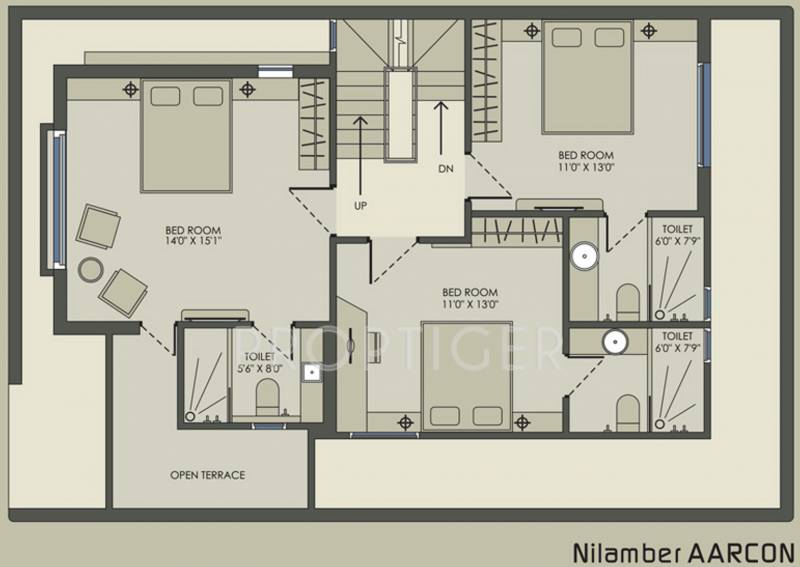 Nilamber Aarcon (4BHK+4T (2,500 sq ft) 2500 sq ft)