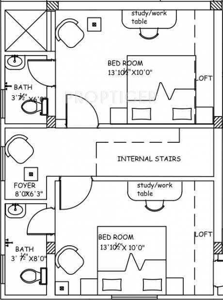 Subarath Mace Aswam (3BHK+3T (1,138 sq ft) 1138 sq ft)